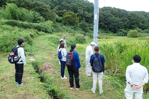ビオトープ見学会